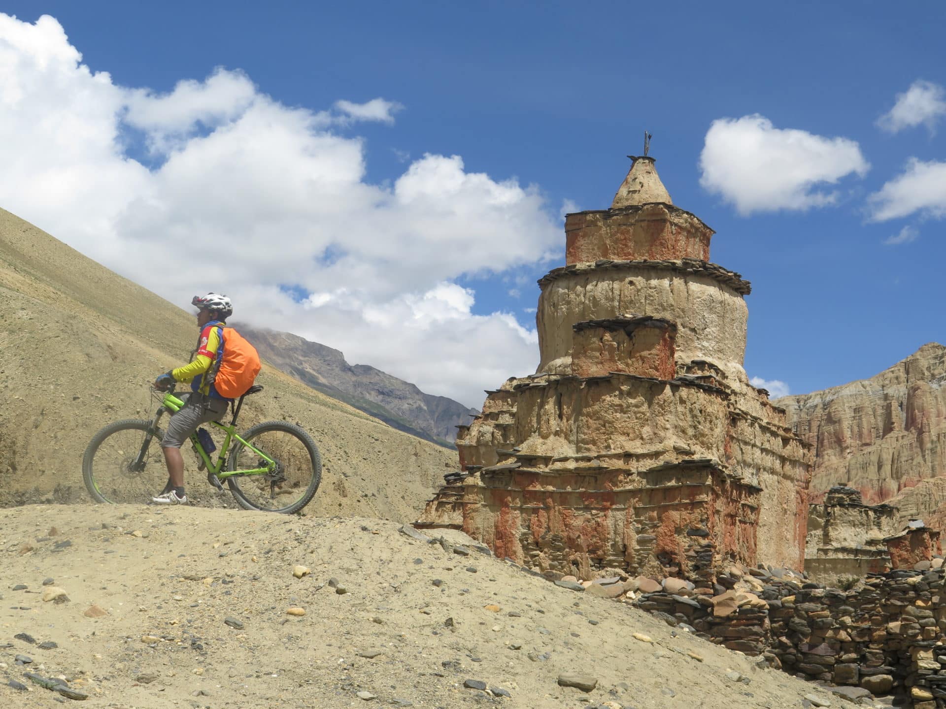Mit dem Mountainbike durch Upper Mustang