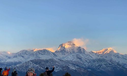 Sonnenaufgang am Dhaulagiri