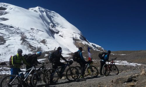 Königsetappe über den Thorong La | Annapurna Runde mit ddem MTB | Nepal Mountainbike