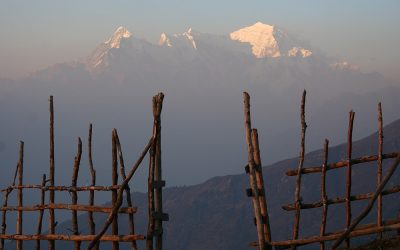 Ausblick von Laurebina Yak, Langtang Trek