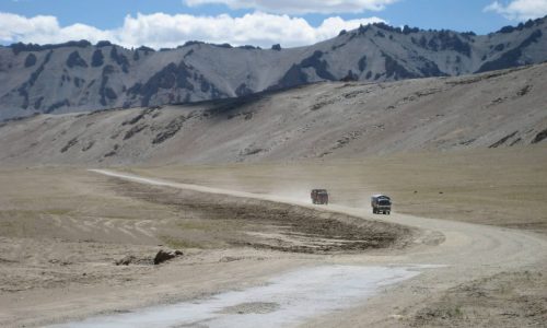 Ladakh: Hochebene, Leh-Manali-Road