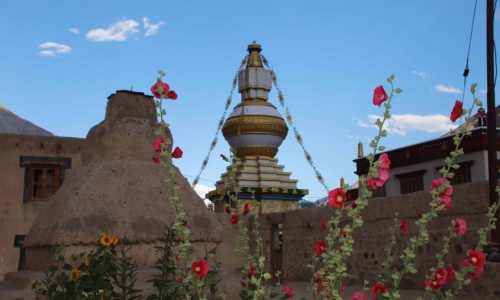 Stupa in Tabo | Spiti Reise | Indien