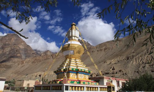 Stupa in Tabo | Spiti Rundreise | Indien