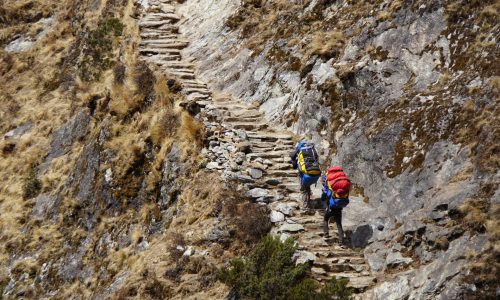 Nepal, Everest-Gebiet, Ama Dablam Bae Camp Trek