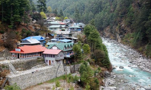 Jorsale am Dudhkoshi Fluss | Zwischen Lukla und Namche Bazar