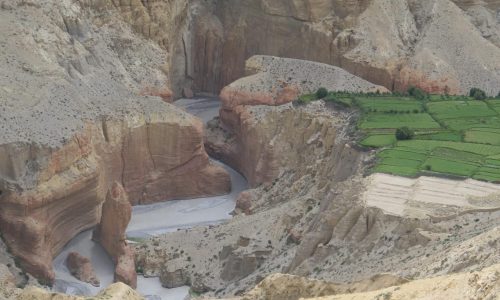 Nepal, Mustang, Schlucht des Khali Ghandaki