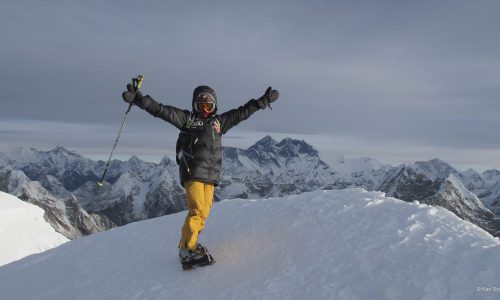 Mera Peak, Gipfelglück